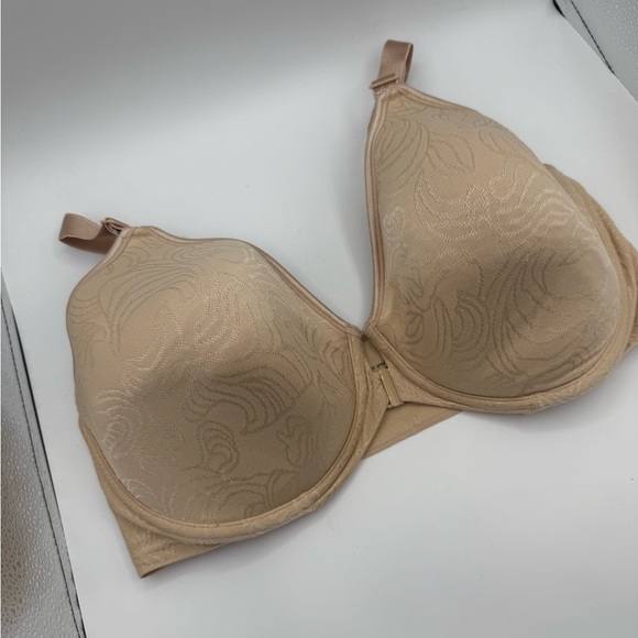 Bali Women’s Beige Front Closure Underwire Bra Sz 40Dd.  9006 - Picture 1 of 5